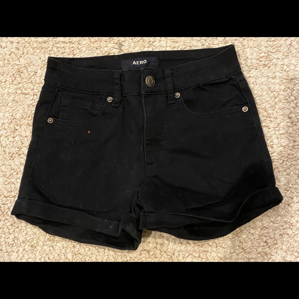 AERO women’s black shorts!